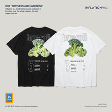 INFLATION Picture Print Fan Tee Mens Hip Hop Casual Short Sleeve Tops Tees Streetwear Swag Skateboard T-Shirts Couple Tee 91261S